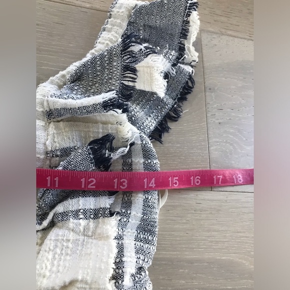 DRA Los Angeles Anthropologie Malibu striped textured  Dress sz medium - Picture 6 of 7